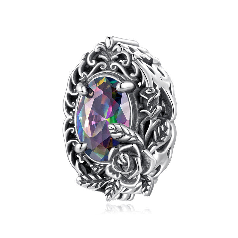 Mysterious Dark Night Rose DIY Bead Loose Accessories