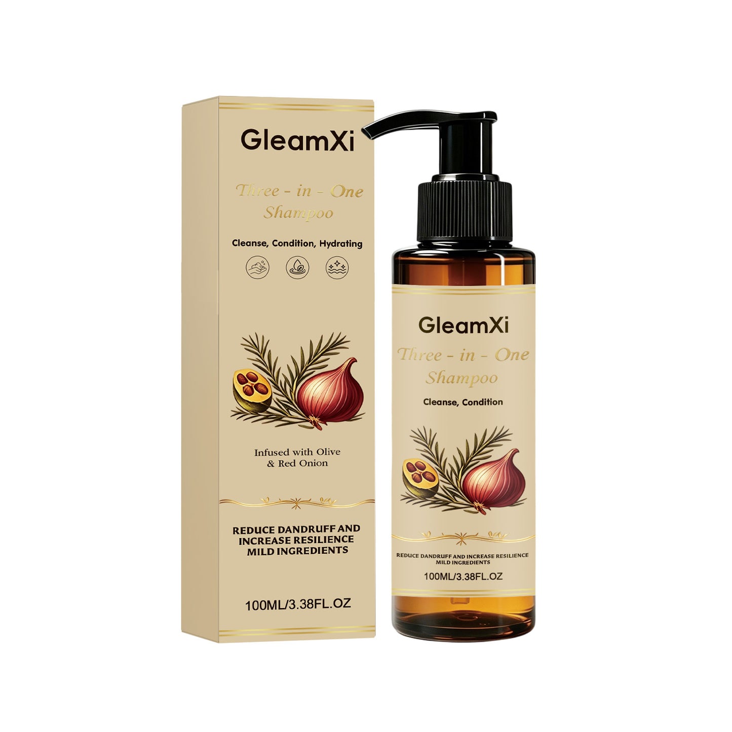 Hair-care Moisturizing Shampoo For Voluminous Well-nourished Hair
