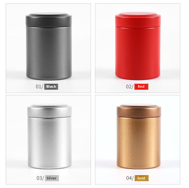 Tea jar-black-1 pack