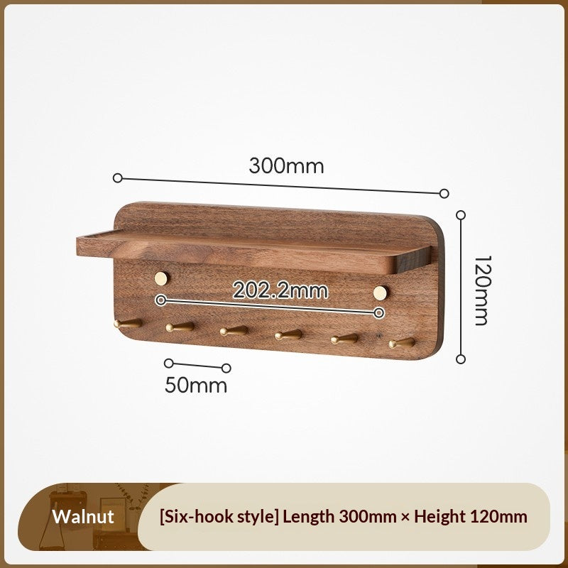 Home Black Walnut Key Storage Hook
