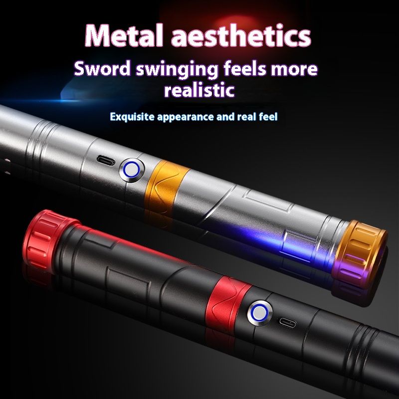 Star Wars Laser Sword Crossdressing Children's Toys 16-color Two-in-one Metal