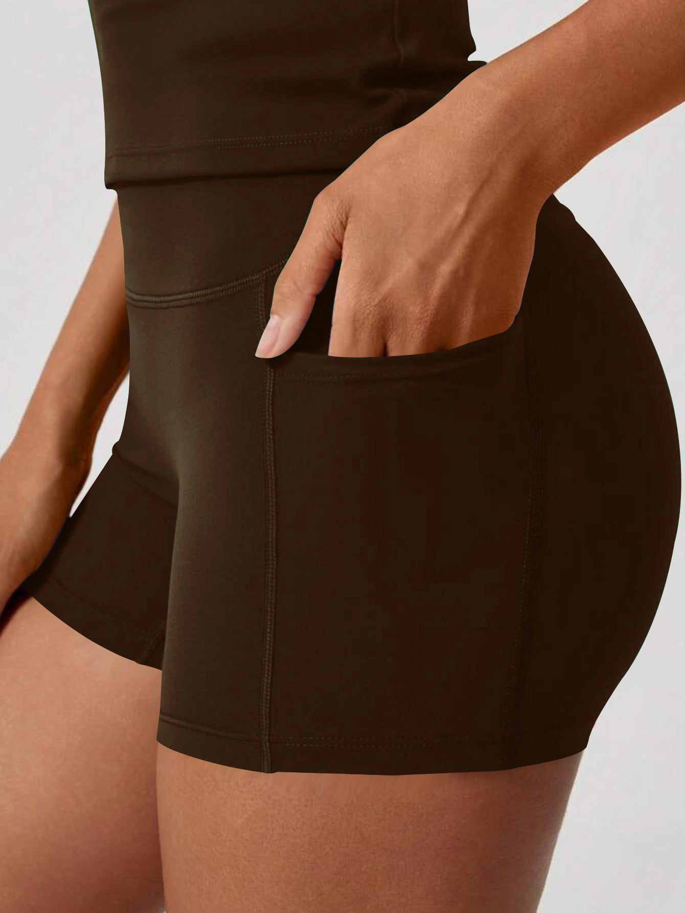 Womens Tight-Fit High-Elastic Yoga Set Outdoor Running Fitness Two-Piece Separates
