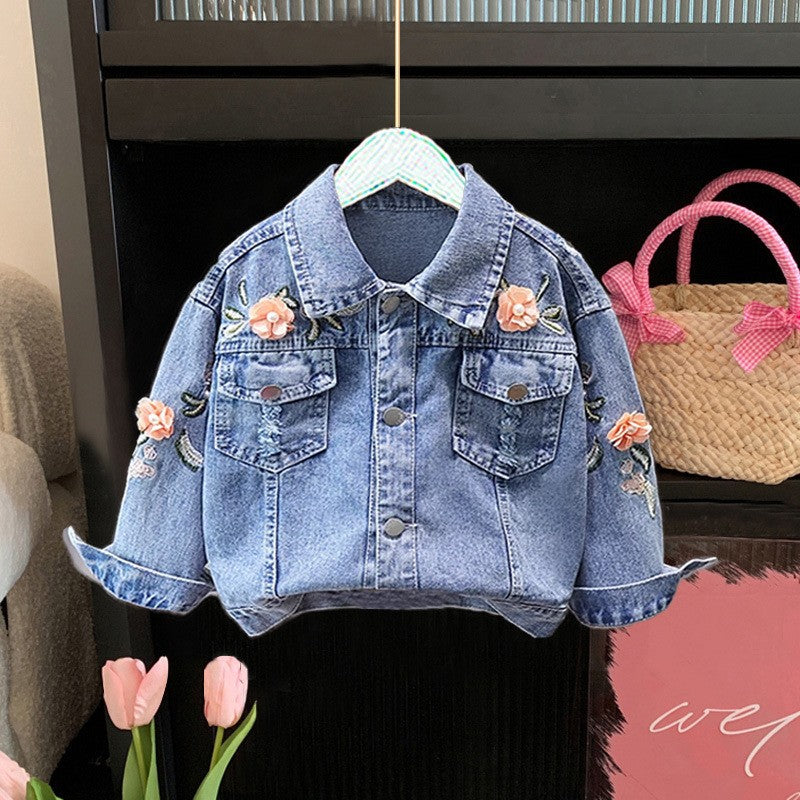 Kitten Korean Fashion Casual Denim Jacket