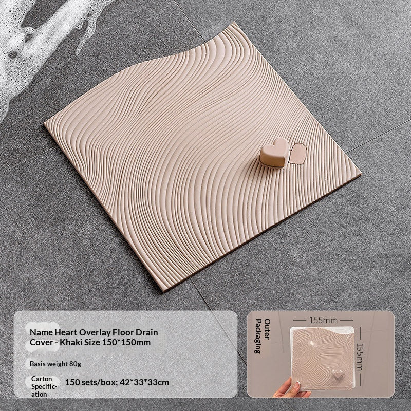 New Arrival Bathroom Floor Drain Odor-proof Cover Thickened Mat