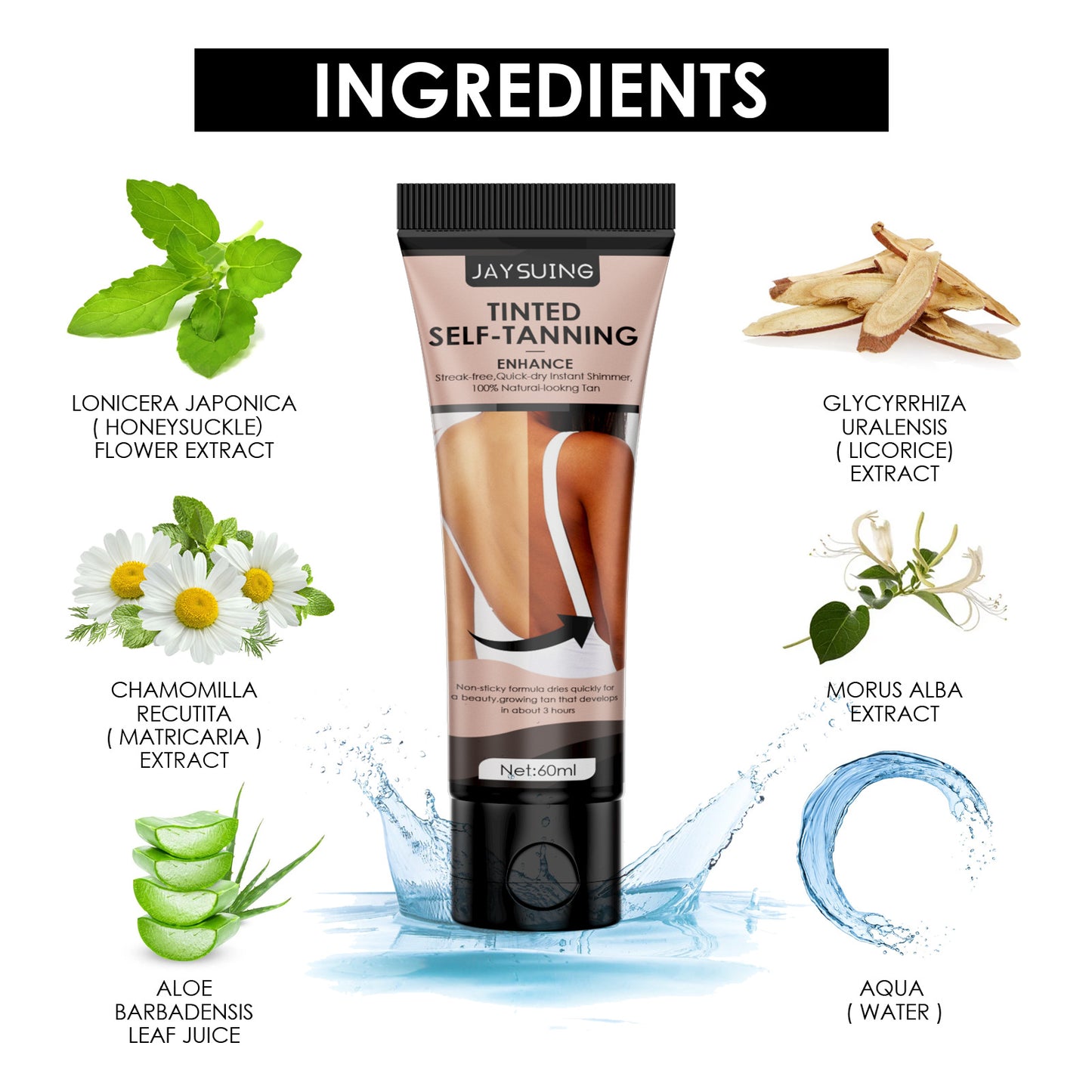 Fashion Wheat Tanning Milk Hydration Moisture Nutrition Nourishment