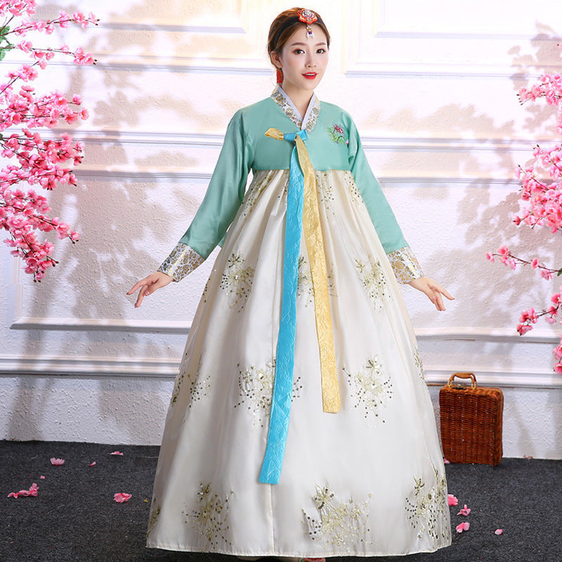 Traditional Ethnic Korean Hanbok Dress For Women