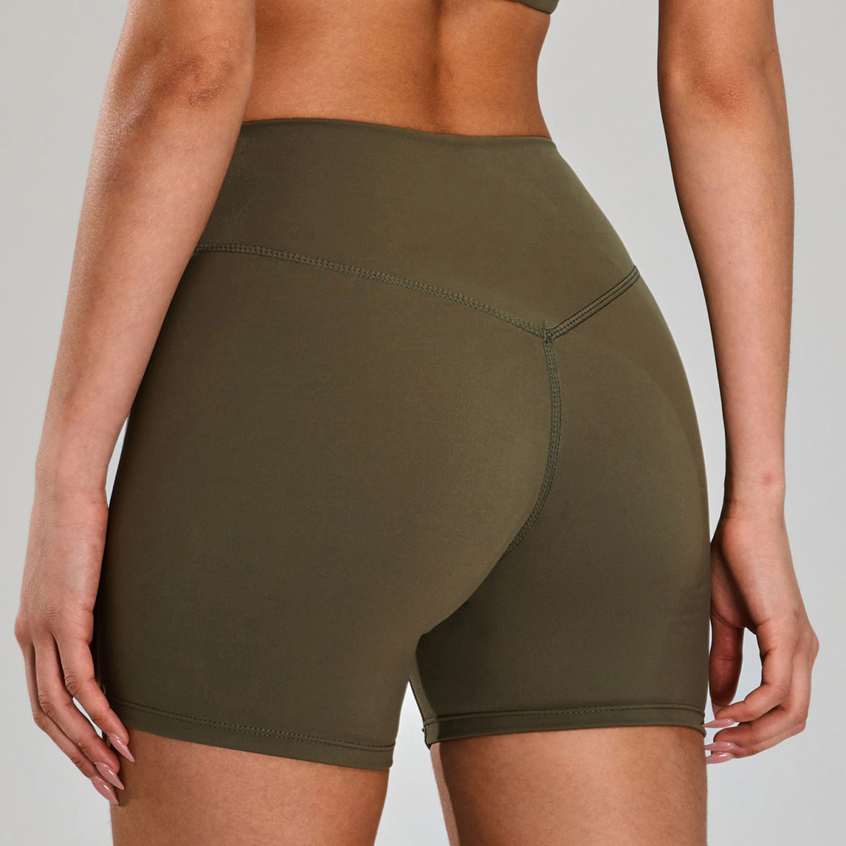 Nude-feel Quick-drying Breathable Yoga Shorts
