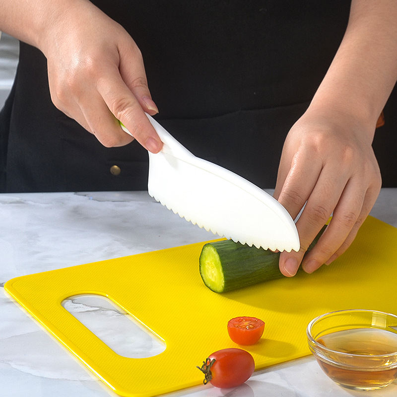 Children's Plastic Knife Early Education Toys Suit