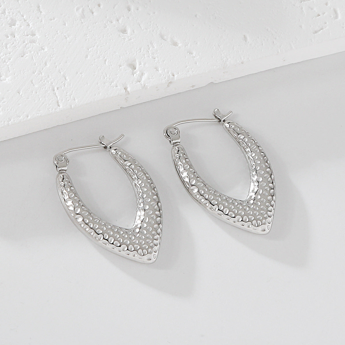 Asymmetric U-shaped Earrings For Cross-border Fashion In Europe And America