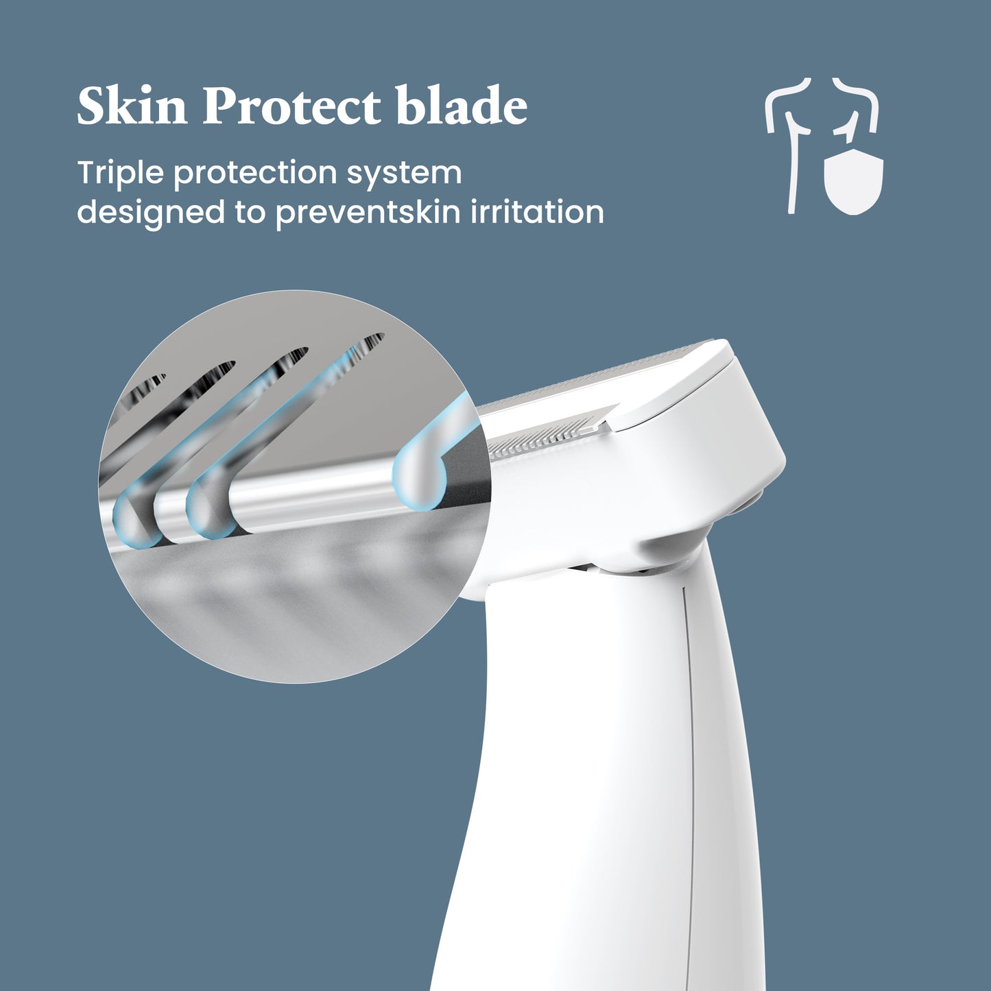 Men's Water-Resistant Multi-Function Hair Removal Device