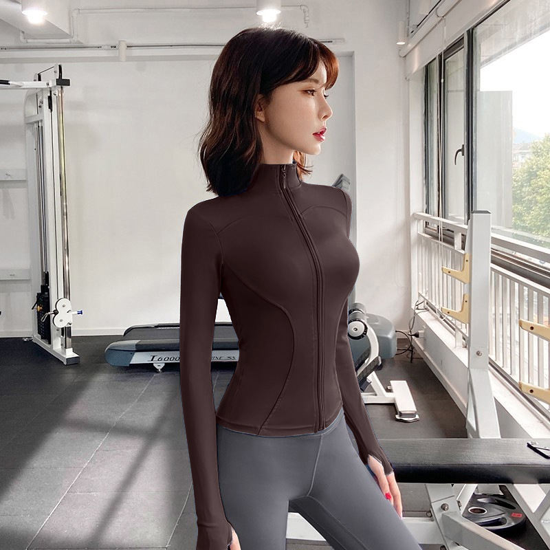 Summer Sun Protection Yoga Sports Coat For Women