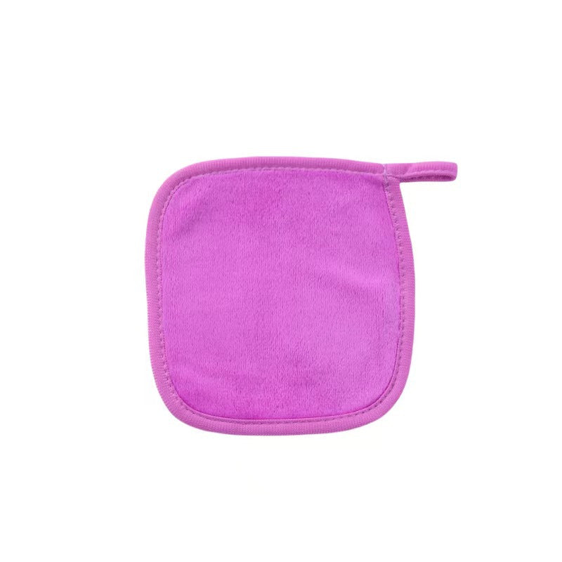 Clearwater Flannel Makeup-removing Towel Multicolor Thickened With A Hook