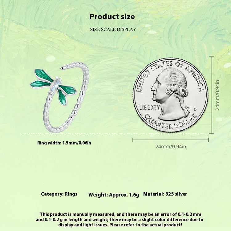 Original Smart Dragonfly Open Ring