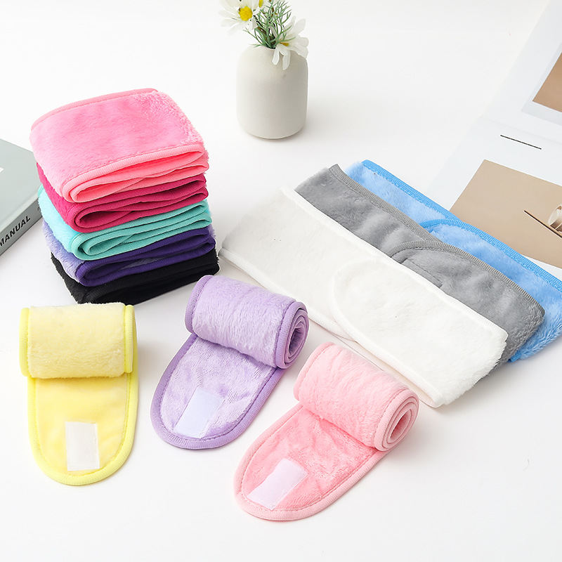 Velcro Hair Band Yoga Sports Wash
