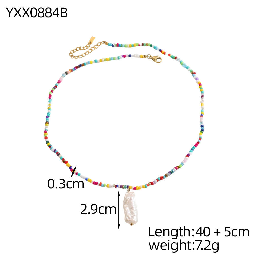 Baroque Ethereal Collarbone-length Necklace Womens Set Layered Styling