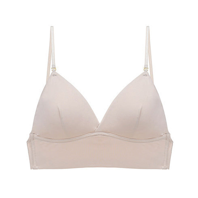 Beauty Back Invisible Nude Bra Ultra-thin U-shaped Big Chest Small