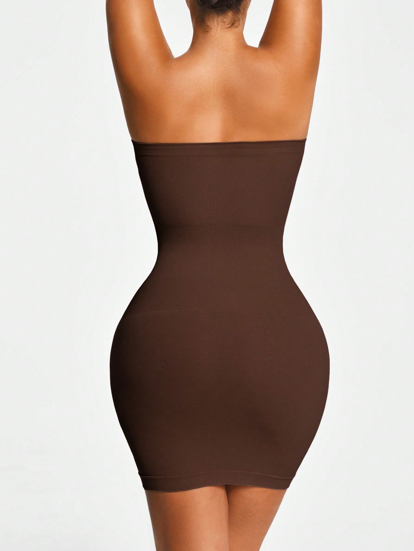 Strapless Full Body Shapewear Dress - Bust Lift, Tummy Control & Natural Butt Enhancement