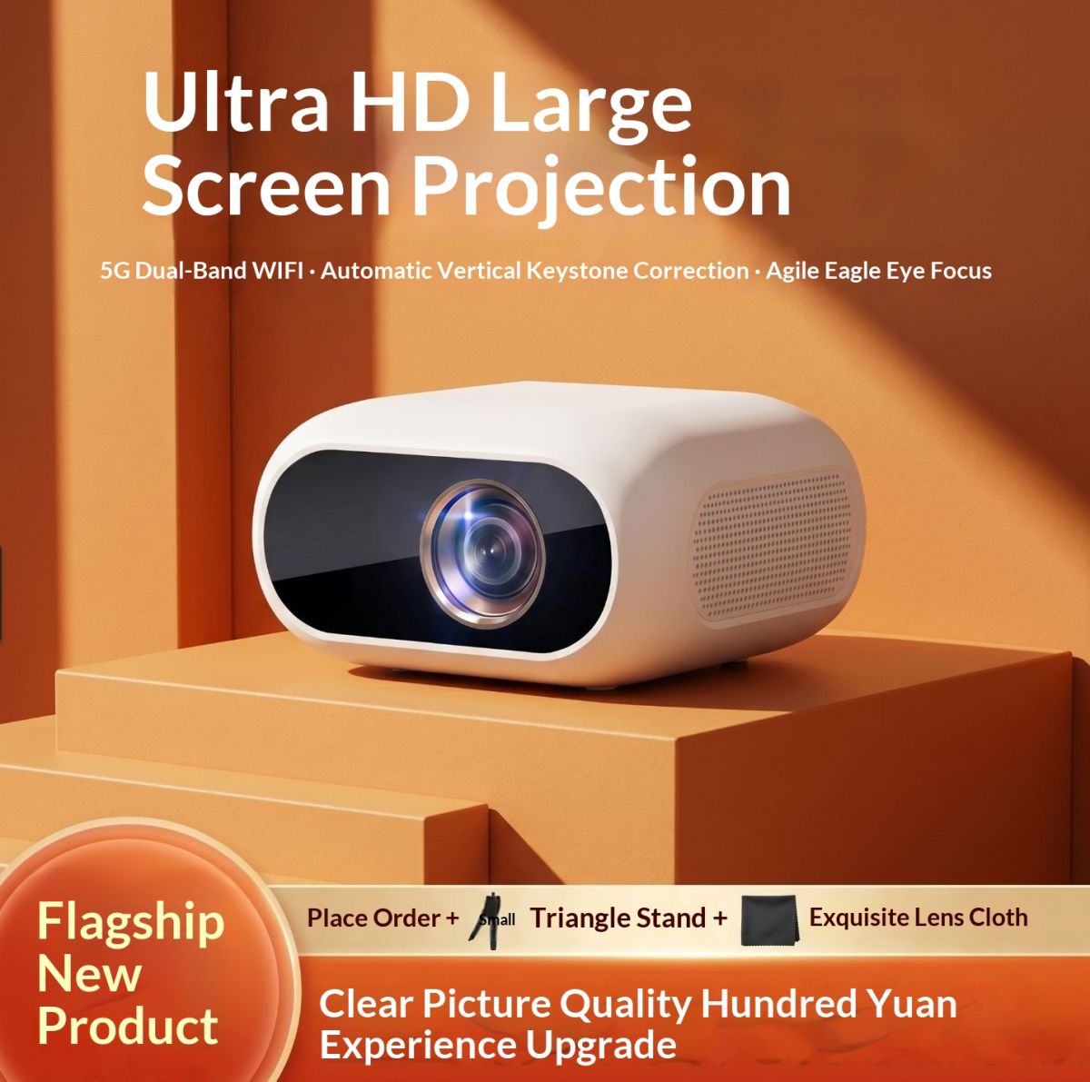 New Premium Ultra HD Smart Projector