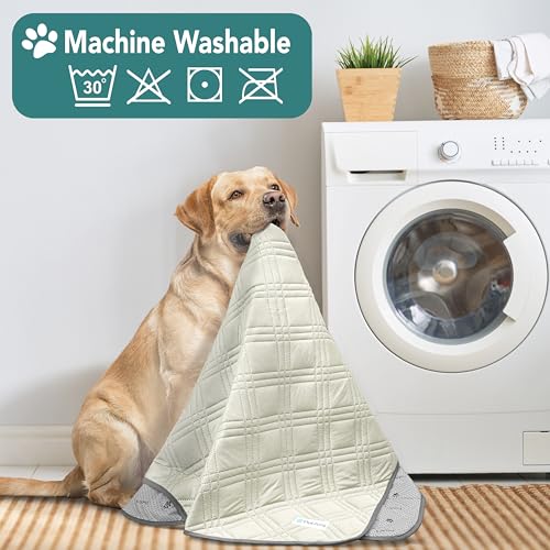 PetAmi Waterproof Cooling Mat for Dog, Premium Pet Cooling Blanket for Bed Crate, Anti Slip Indoor Dog Cool Pad for Sleepi...