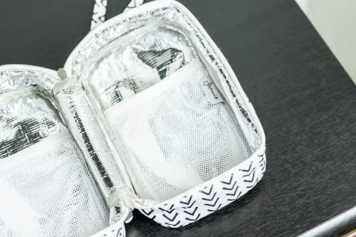 Jomaco Breastmilk Cooler Bag with Ice Pack - Insulated Breast Milk Cooler Travel Bag - Small Breastmilk Storage Bag Cooler...