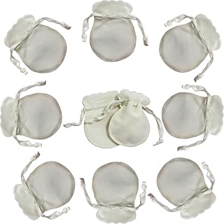 wanerxin 10pcs Mini Small Velvet Drawstring Pouches Gift Bags for Jewelry,Ring,Earrings,Earphone,Wedding Favors, Party Fav...