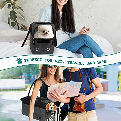PetAmi Dog Purse Carrier for Small Dogs, Airline Approved Soft Sided Pet Carrier with Pockets, Ventilated Dog Carrying Bag...