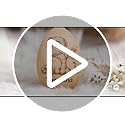 Personalized Wooden Easter Egg with Initial and Name, Custom Engraved Bunny & Floral Wood Egg, Unique Spring Holiday Gift ...