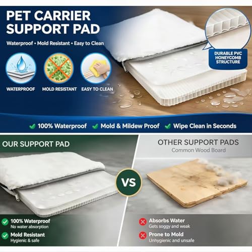 DALASITING Airline Approved Pet Carrier for Cats and Small Dogs Up to 15lbs, Cat Dog Carrier with Safety Leash, Adjustable...
