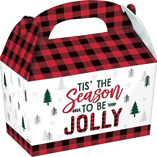 Amscan Gift wrap, 7" H x 6" W x 3.8" D 5 in a package, Multicolored