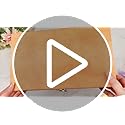 Sliner 2 Pack Wooden Coin Collection Storage Box Solid Wood Coin Holder Slabs Storage Cases Set Keepsake Organizer Boxes f...