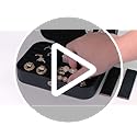 Travel Jewelry Box, Small Jewelry Organizer Boxes for Women Girls, 2 Layer Travel Jewlery Case, PU Leather Mini Portable J...