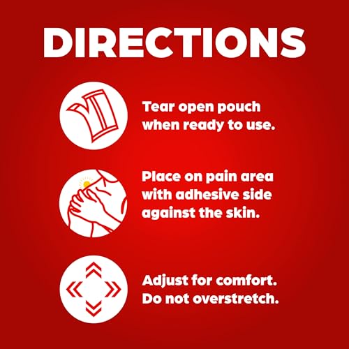 ThermaCare Portable Heating Pads - Adhesive, Disposable HeatWraps for Joint & Muscle Pain Relief - Multi-Purpose, Drug-Fre...