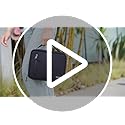 PackIt Freezable Lunch Bag, Black, Built with EcoFreeze Technology, Foldable, Reusable, Zip and Fold Closure with Buckle H...