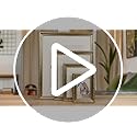 Americanflat 11x14 Picture Frame with Shatter-Resistant Glass - Use as 8x10 Frame with Mat or Display 11x14 Photo Without ...