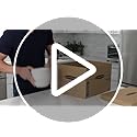 Bankers Box Classic Moving Box 12 Pack Kit, Reinforced Handles, Tape-Free Assembly, Box with Lid, 8 Small and 4 Medium Box...