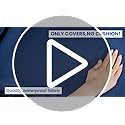 Mindsoft 4 Set Patio Cushion Covers Replacement Water UV Resistant Outdoor Cushion Slipcovers with Zipper Chair Seat Cover...