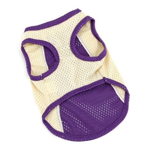 PAIDEFUL Breathable Mesh T-Shirt for Small Dogs Summer Doggie Cool Vest Soft Lightweight Puppy Tee Shirts Sleeveless Pet T...