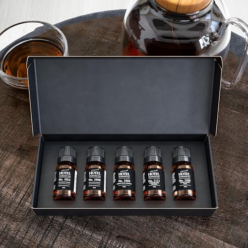 AirScent Hotel Diffuser Oil Gift Set - Buyers’ Best Picks - 10 mL, 0.34 fl oz Hotel Fragrance Oil Gift Set - Inspired by t...