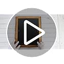 IKEREE 8x10 Picture Frames with Bark Edges, Rustic Wood Photo Frame for Tabletop or Wall Display, Natural Brown.