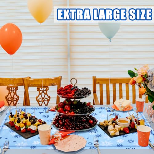Reallnaive 24 x 35 Inches Extra Large Reusable Freezable Ice Mat for Buffet 1 Pc Chilled Serving Tray Cooling Charcuterie ...