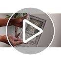 Icona Bay 4x6 Azure Gray Picture Frame, Cape Cod Style 4 x 6 Photo Frame, Table Top or Wall Mount, Bayou Collection