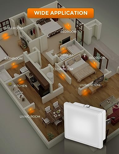 L LOHAS LED Night Lights Plug into Wall 2-Pack, 0.3W Plug in Night Light, Dusk to Dawn, 2000K Amber Light, Sleep Aid Night...