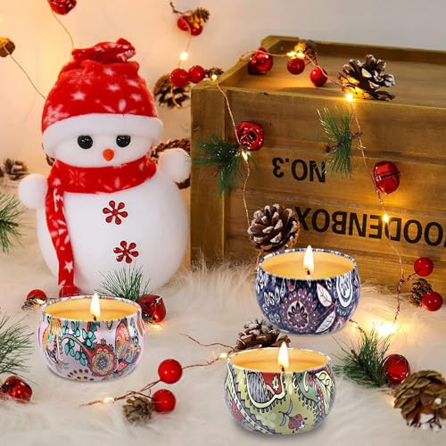 Scented Candles Gift Set for Women, 9 Pack Aromatherapy Candles for Home Scented, 180 Hour Long Lasting Soy Candle Lavende...