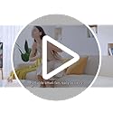 GOCKERA Portable Fan, 4200mAh Battery Operated Fan, 5 Speeds&Digital Display, Makeup Fans for Women with Base, 180°Foldabl...