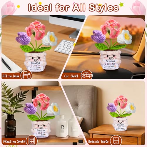 Mothers Day Birthday Gifts for Grandma, Grandma Gifts from Grandkids, Mother's Day Birthday Gift for Nana Grandmother GaG...