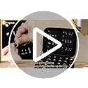Luxury Velvet Ring Storage Organizer Case, Leather Ring Holder for Women/ Girls/ Mothers/ Wife, Portable Jewelry Display B...