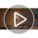 L LOHAS LED Night Lights Plug into Wall, Plug in Night Light Dimmable, Farmhouse Decorative Nightlights Plug in Wall, Ligh...