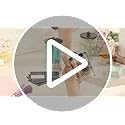 4 Pcs, Acrylic Qtip Holder Dispenser for Cotton Swab, Ball, Round Pads, Floss Picks - Plastic Apothecary Jar Set, Bathroom...