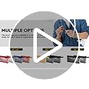 TICONN Tool Pouch, 1680D Oxford Small Tool Bag, Tool Pouches with Zipper, Clear Utility Bag Zipper Pouch for Tool Organize...