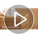 Rattan Tissue Box Cover Square, Hand Woven Wicker Tissue Holder, 5.5 x 5.5 X 5.7 inch, Natural
